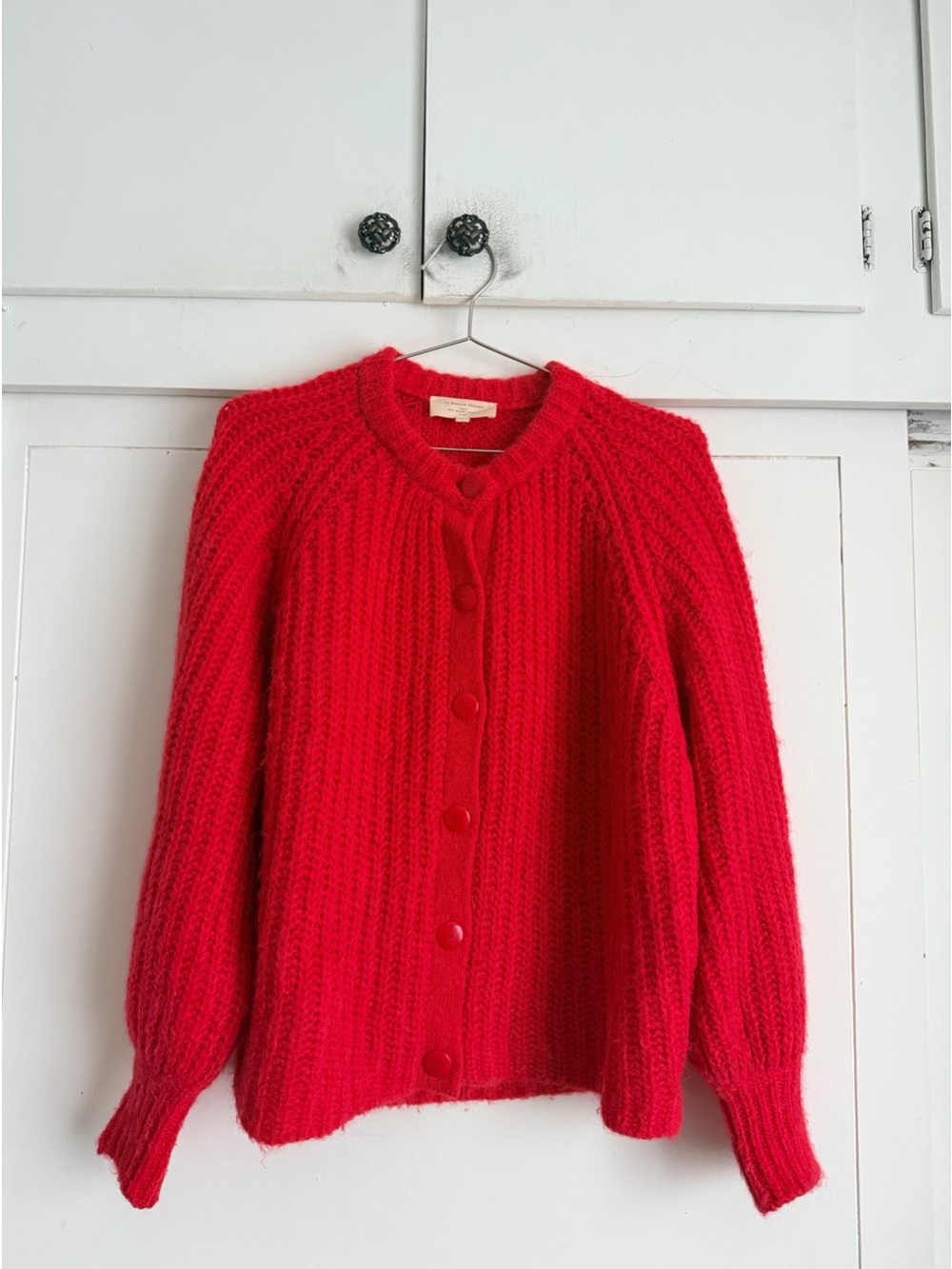 Sezane Emile Cardigan - Red